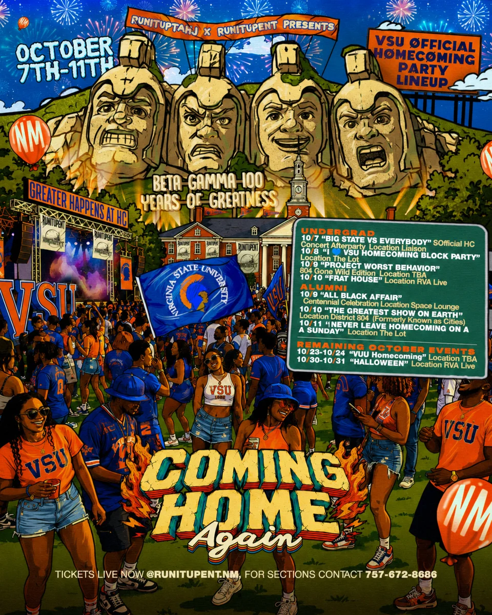 Coming Home Again upcoming event flyer